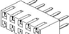 代理Molex连接器/15445816/15-44-5816/A718500135