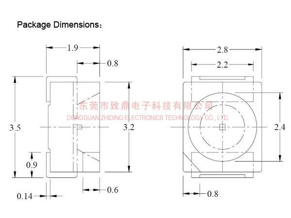 热销led3528红光植物灯 3528贴片红光660nm植物生长灯