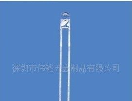 供应高亮LEDF3发光二极管、3MM4.1特殊圆头无边白灯、手机专用灯