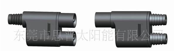 供应光伏防水镀银连接器