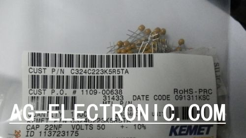 供应KEMET多层陶瓷电容C324C103K5R5TA 原装现货供应