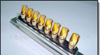 现货供应大电流电源连接器 8W8公焊线式 公母电流通信端子混装