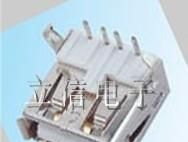 供usb母座 USBA母90°插板|连接器