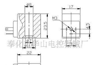 电磁线圈电磁阀供应线圈热塑性引线式线圈4V110A