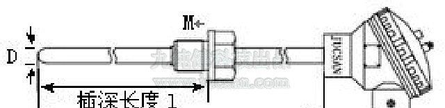 供应WZP100ZB螺纹固定温度传感器
