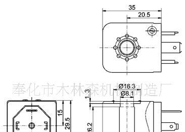 加工电器专用电磁线圈，塑封类电磁圈