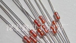 供应NTC热敏电阻器/玻璃封装/MF58/玻封热敏/测温型玻璃封装热敏