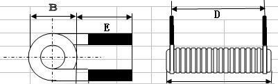 高稳定性低损耗高质量R棒电感