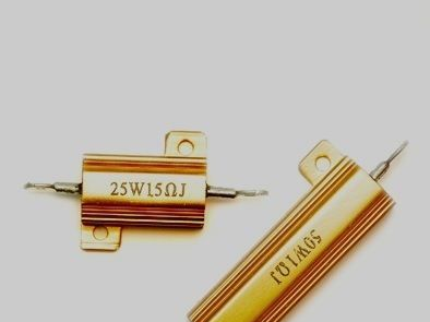 供应RX24（RE）系列金黄铝壳电阻器