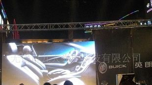 无锡金太湖国际广场led室外全彩显示屏租赁现场