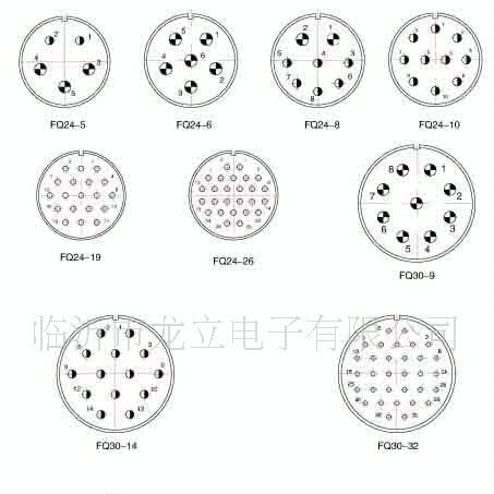供应FQ系列航空插头/IP67防水航插/连接器/电连接器