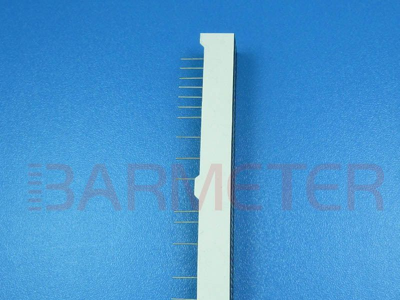 厂家直销51线75mmLED光柱显示器件 （10X10矩阵，绿间红色光柱）