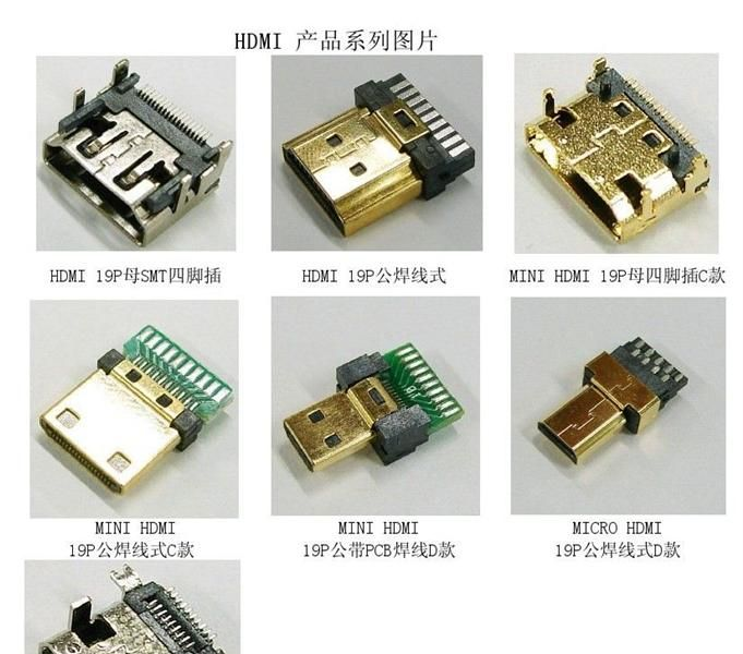 供应HDMI连接器 MINI HDMI连接器（质优价平)