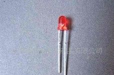 F3红发红高亮二极管、LEDF3有边红灯、LED3MM红光充电器、玩具用
