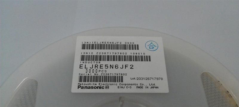 贴片电感 绕线电感.功率电感..ELJRE5N6JF2