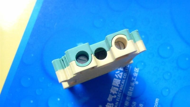 USLKG-50 轨装  接线端子 连接器  黄绿接地 乐清 厂家直销供应