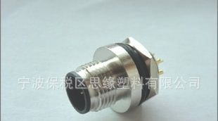 厂家生产 M12 连接器 Lumberg机架连接件 4芯 5芯 8芯