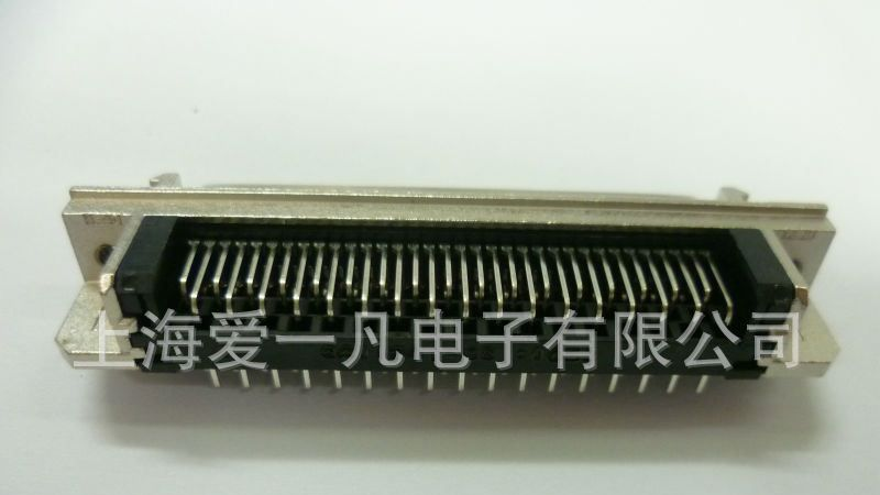 SCSI SCSI连接器  SCSI-68P90°插板母座 CN型 连接器