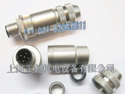 传感器接头M12-8针, M12*1罗牙，M12连接线