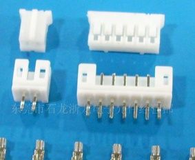 供应PH2.0直针座180°打K、打点、打弯，条形连接器，接插件