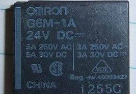供应继电器G6M-1A-5VDC G6M-1A-12VDC G6M-1A-24VDC原装 保质量 7天包退换