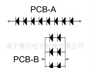 供应LED方形平面管发光块/14*17mm/红黄绿