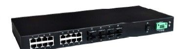 16电8光口10/100M 网管型机架式智能冗余工业以太网交换机