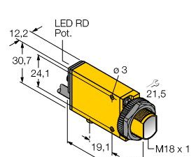 MI9E 反射板式传感器光电传感器价格，图尔克，TURCK