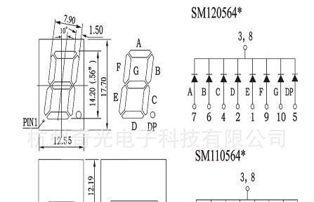LED数码管0.56英寸