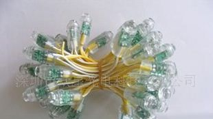 LED红光外露发光字, LED防水灯串