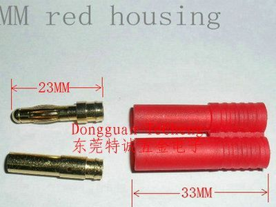 直销优质香蕉插头4.0 用于车模 航模 测试机 医疗设备 支持混批
