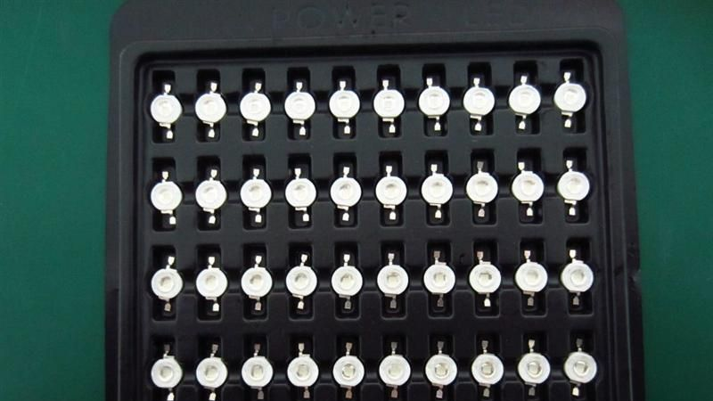LED灯珠1W 深圳厂家直销LED1W大功率红光灯珠，台湾光宏芯片