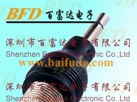 供应F头射频连接器　高频头IEC视频插座　卧式F母座射频连接器