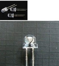 超高亮草帽白色LED发光二极管  草帽led