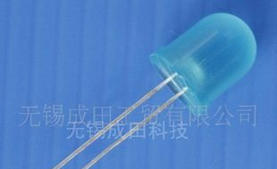 10mm红色LED灯珠 F10红光灯珠 10mm红发红/白发红LED发光二极管