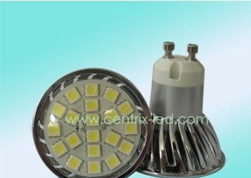 GU10 20PCS SMD5050 220V (金属LED灯杯)