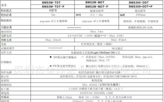 【厂家直销】Autonics 奥托尼克斯 BMS5M-TDT 光电传感器