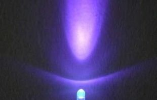 供应F5紫色LED发光二极管  紫色led