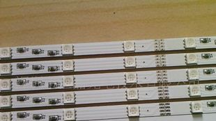 供应LED手写荧光板5050七彩15灯46CM长硬灯条配件
