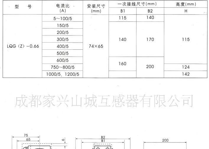 电子元件_电子元器件_互感器_电流互感器_LQGZ