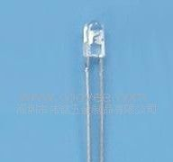 LEDF3白发红二极管、3MM圆头有边灯、手机充电器玩具工艺礼品灯