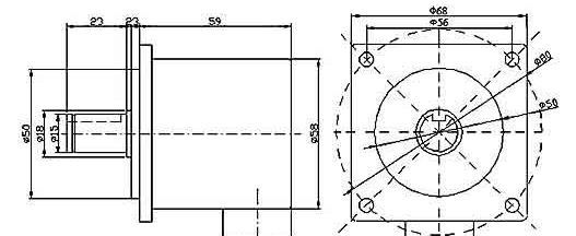 机床专用主轴编码器 H58S-10-1024-6-L-5  数控车床主轴编码器