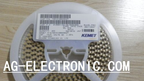 供应KEMET 钽电容T491X106M050ZT 10uf 50v  原装现货