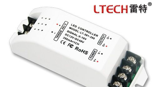 供应0/1-10V调光恒流驱动器LT-391-350