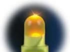 供应3MM橙发橙高亮长短脚