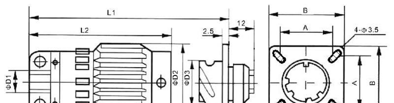 Y2系列圆形电连接器(航空插头)