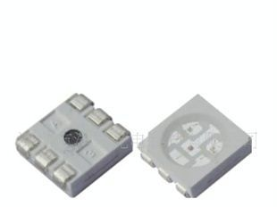 供应高亮度 5050LED 贴片全彩 发光二极管 七彩 LED灯条