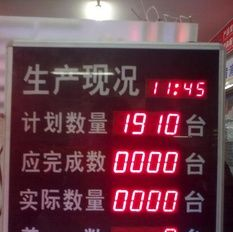 供应齐力led时钟屏，倒计时钟，GPS时钟
