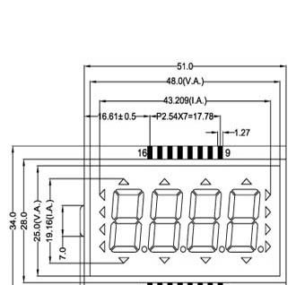 供应定制动态驱动LCD液晶屏 工业TN液晶屏 超宽温工业LCD液晶屏
