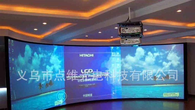 LED户外全彩弧形显示屏  LED户外防水超高亮全彩显示屏